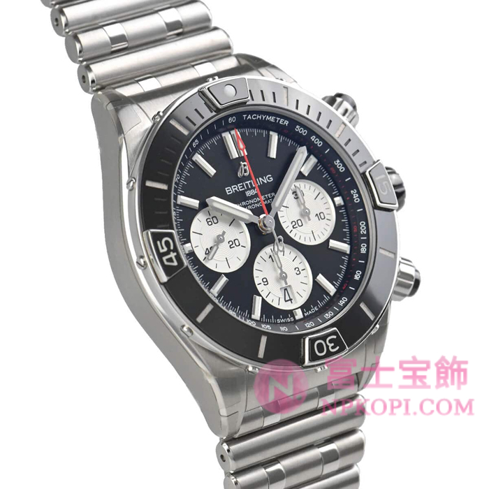 ブライトリング自動巻き時計スーパークロノマットB01 AB0136251B1A1