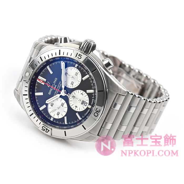 ブライトリング自動巻き時計クロノマットB01 42 AB0134101B1A1