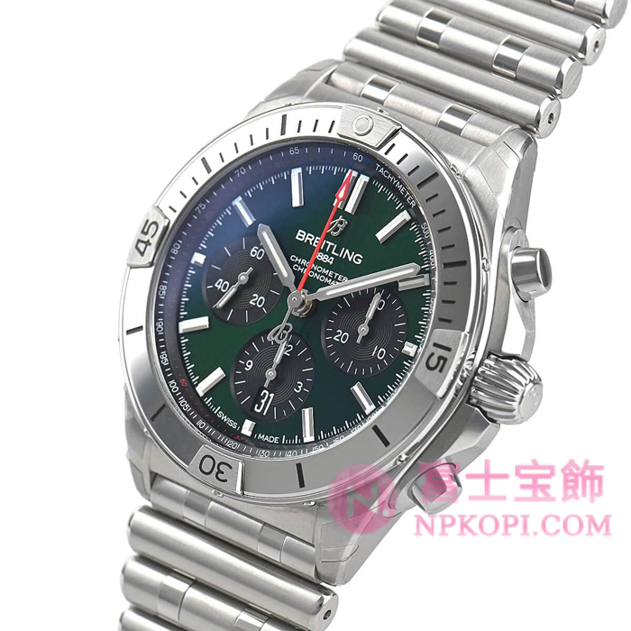 ブライトリング自動巻き時計クロノマットB01 42 AB0134101L1A1