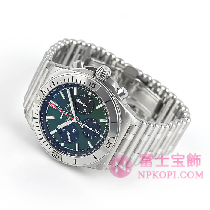 ブライトリング自動巻き時計クロノマットB01 42 AB0134101L1A1