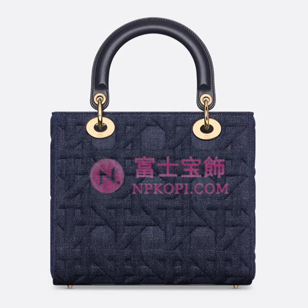 レディー ディオールバッグ ミディアムグラフィック カナージュ デニムM0565ODCZ_M49E