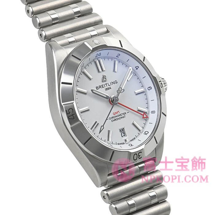 ブライトリング自動巻き時計クロノマット オートマチック GMT 40 A32398101A1A1