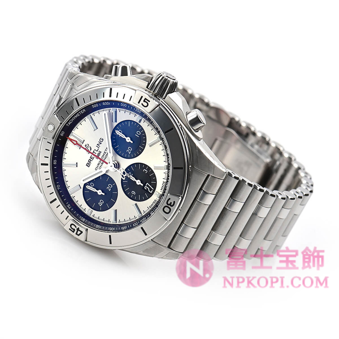 ブライトリング自動巻き時計クロノマットB01 42 AB0134101G1A1