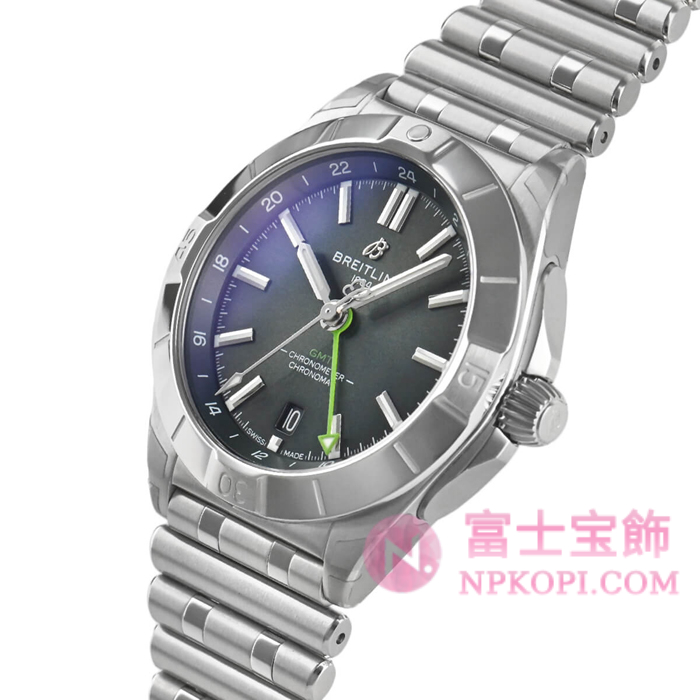ブライトリング自動巻き時計クロノマット オートマチックGMT40 ドイツ限定 P323981A1L1A1