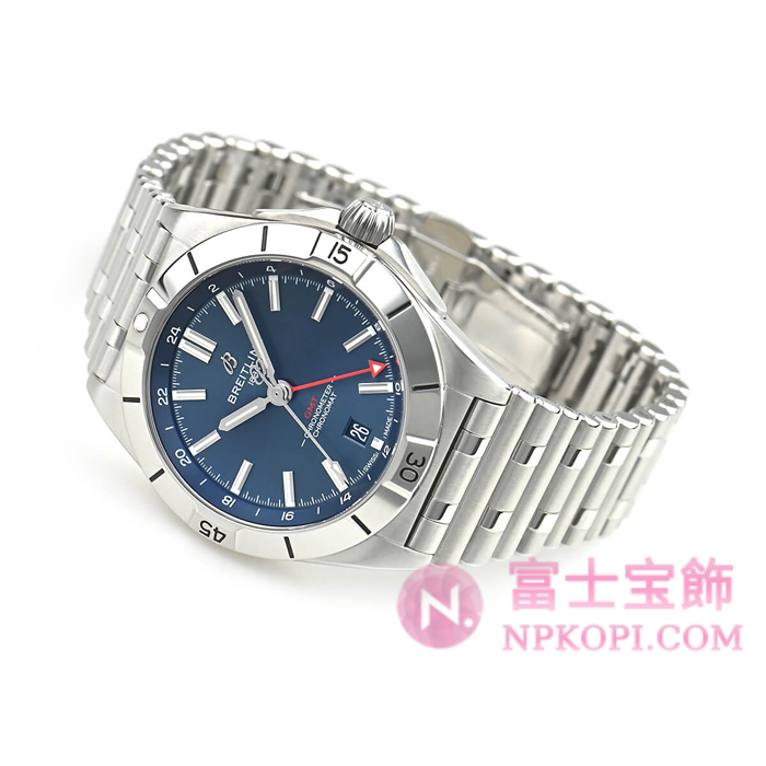 ブライトリング自動巻き時計クロノマット オートマチック GMT 40 A32398101C1A1