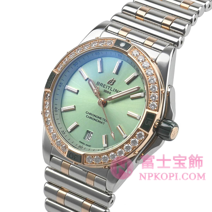 ブライトリング自動巻き時計スーパークロノマット オートマチック38 U17356531L1U1