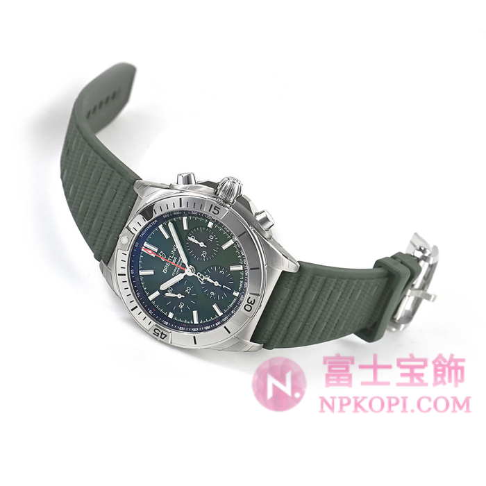ブライトリング自動巻き時計クロノマットB01 42 AB0134101L2S1